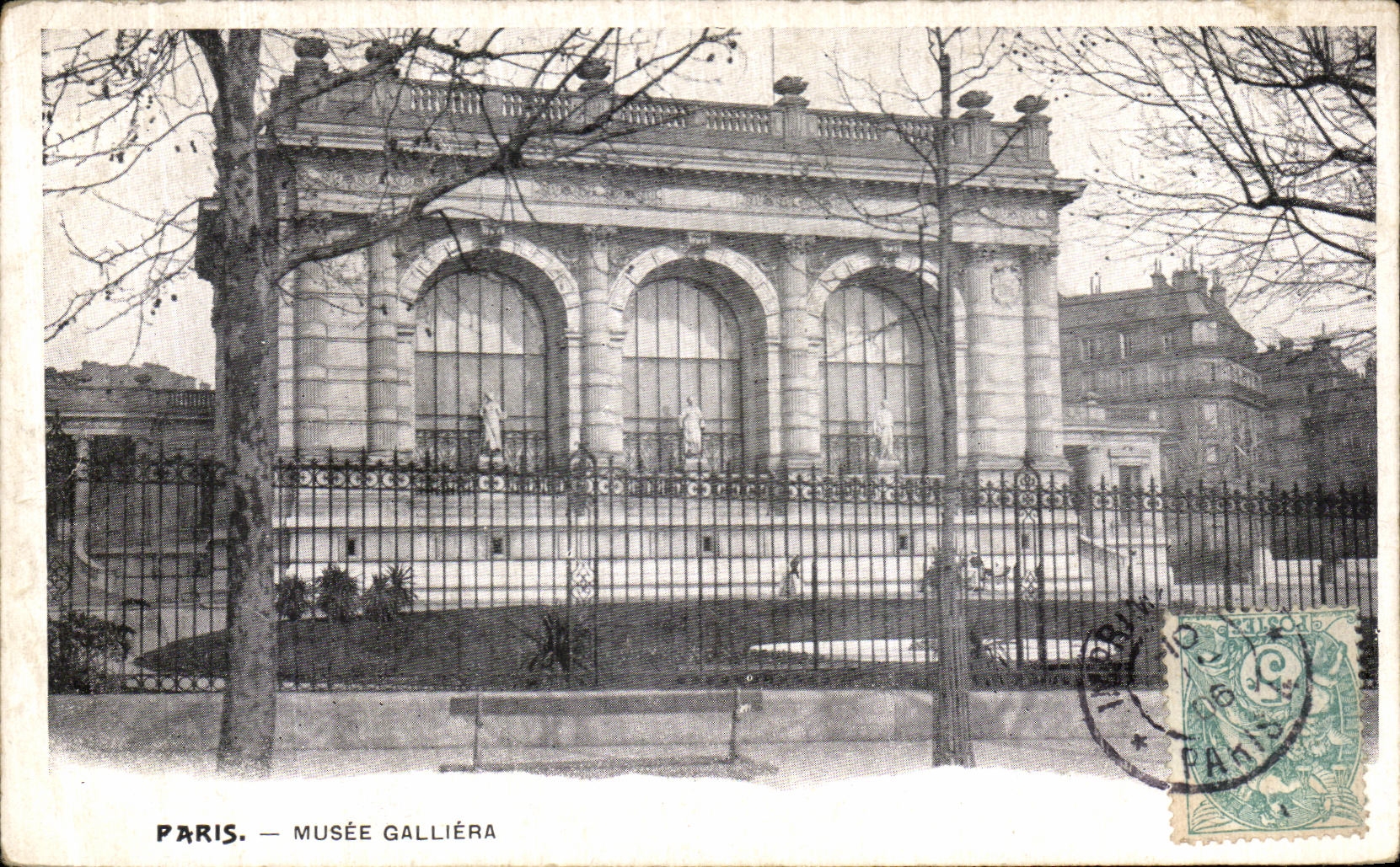 CPA Paris Musee Galliera