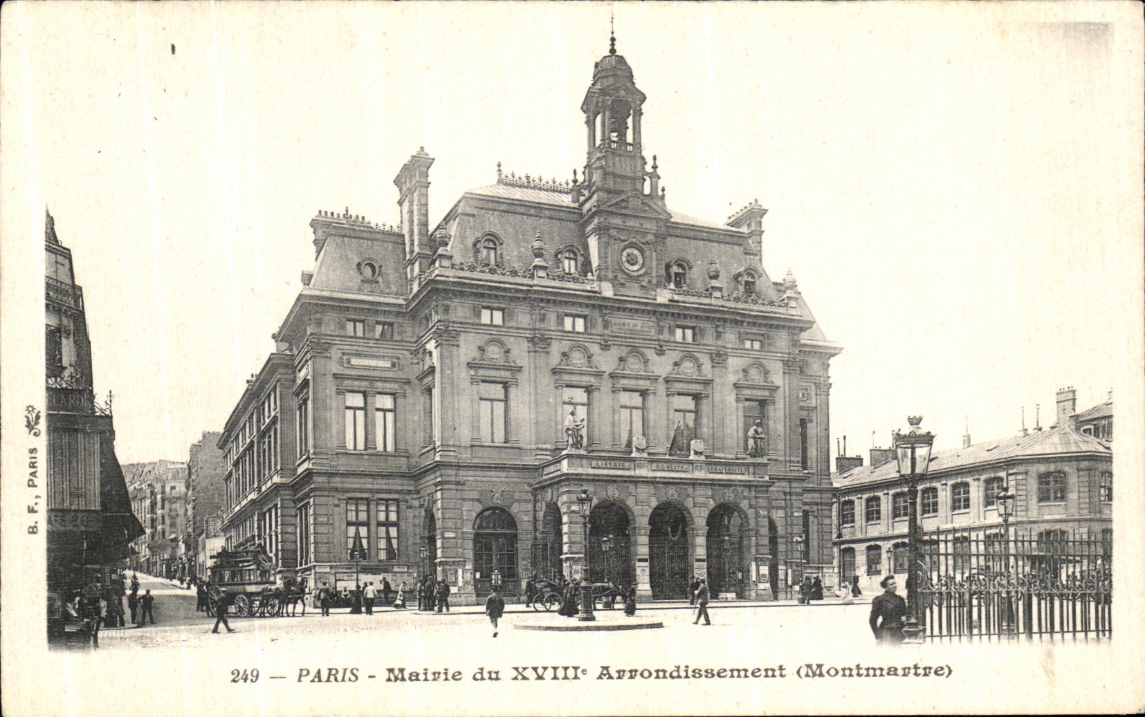 CPA Paris Mairie du 18eme
