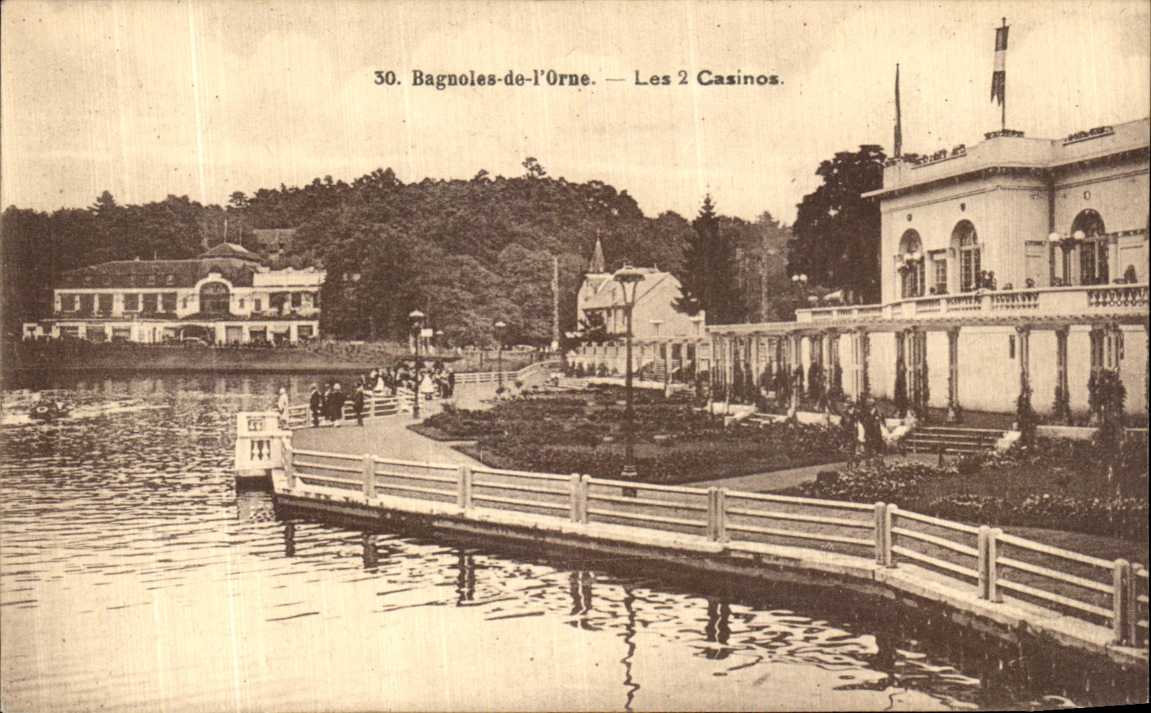 CPA Bagnoles De L Orne Les 2 Casinos
