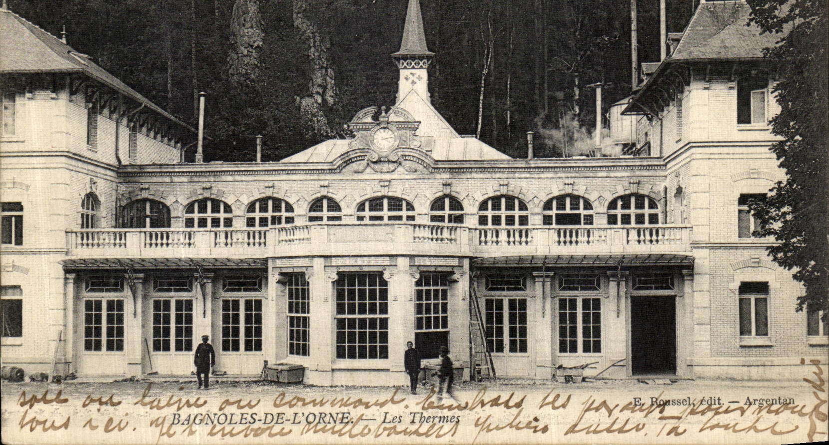 CPA Bagnoles De L Orne Les Thermes