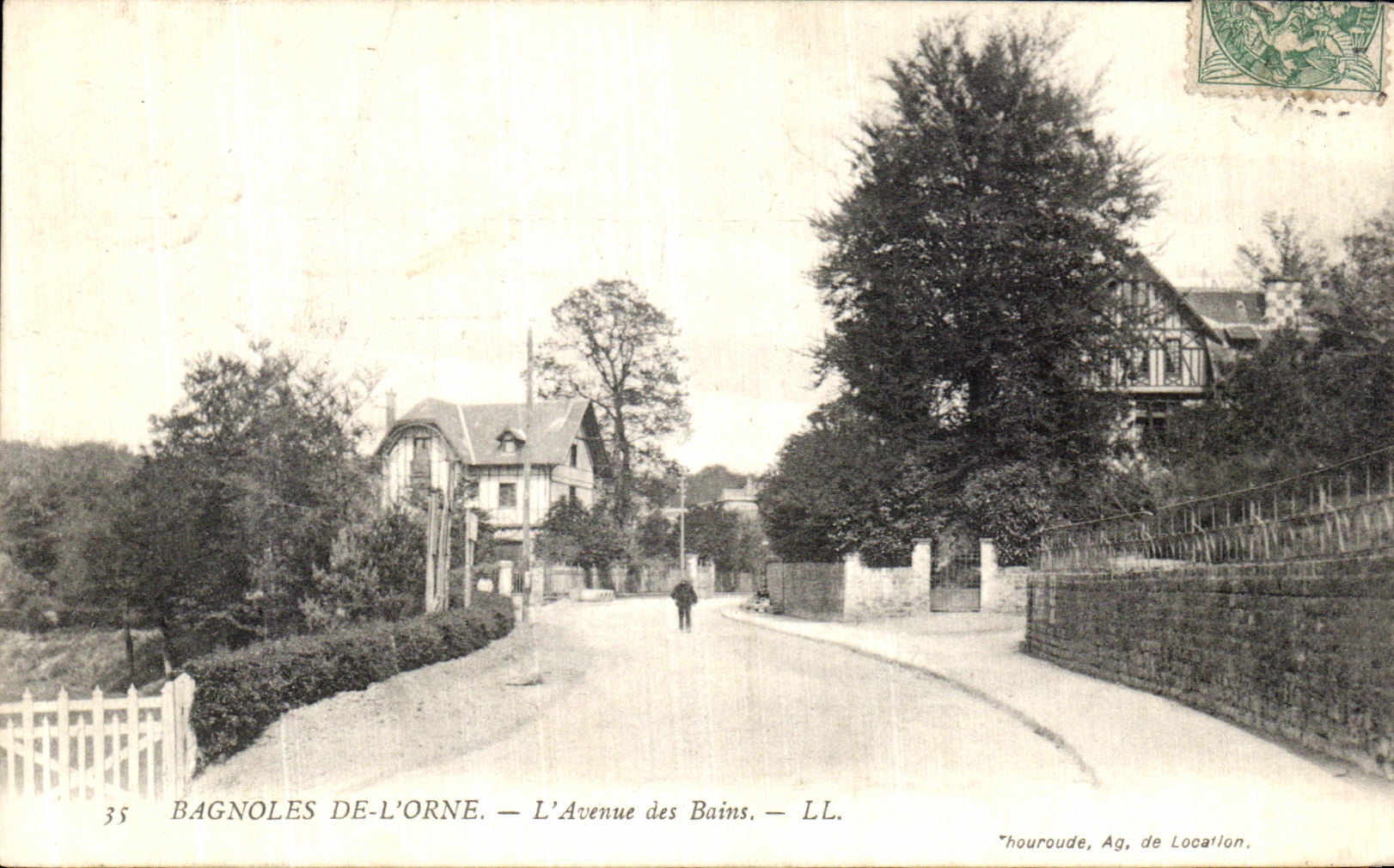 CPA Bagnoles De L Orne L Avenue des Bains