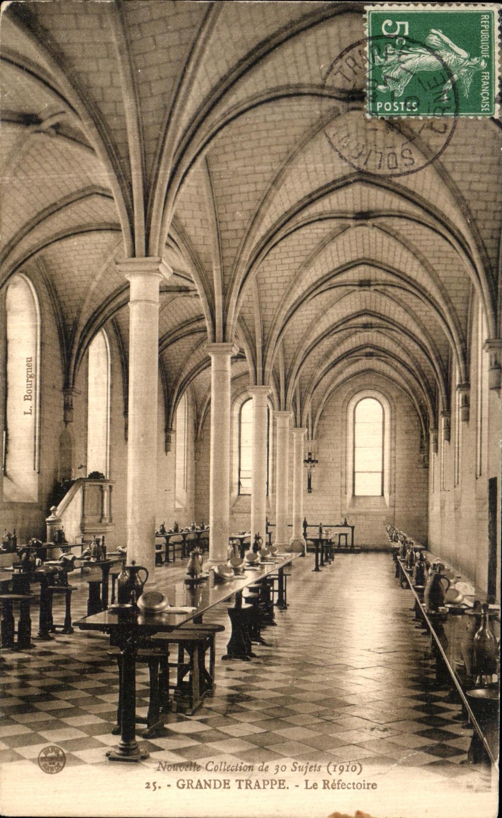 CPA Grande Trappe Le Refectoire