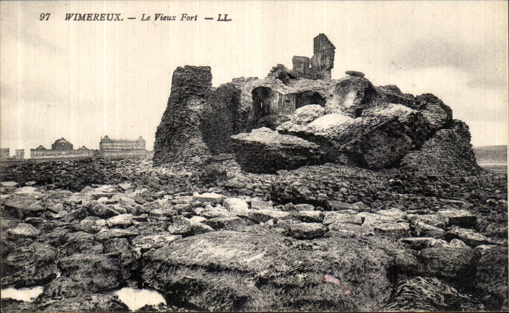 CPA Wimereux Le vieux port