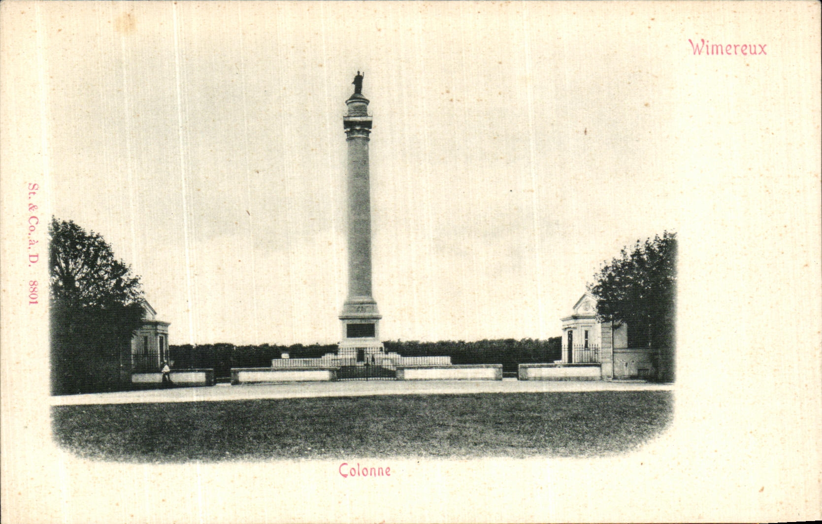 CPA Wimereux Colonne 