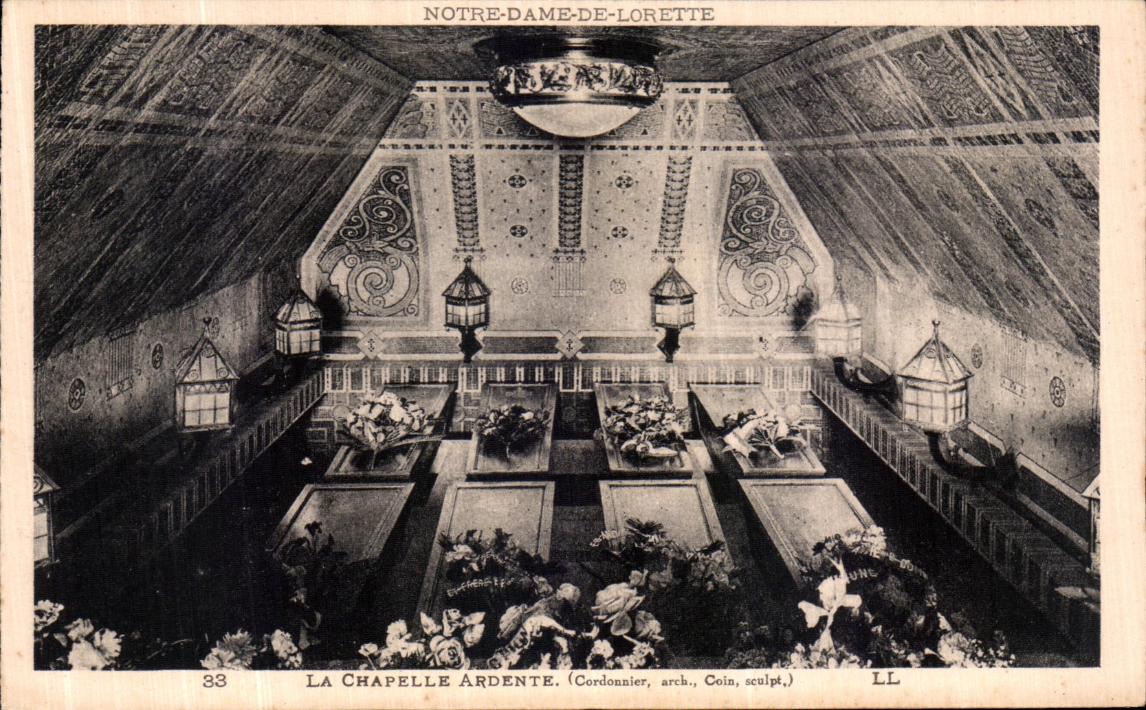 CPA La Chapelle Ardente Notre Dame de Lorette