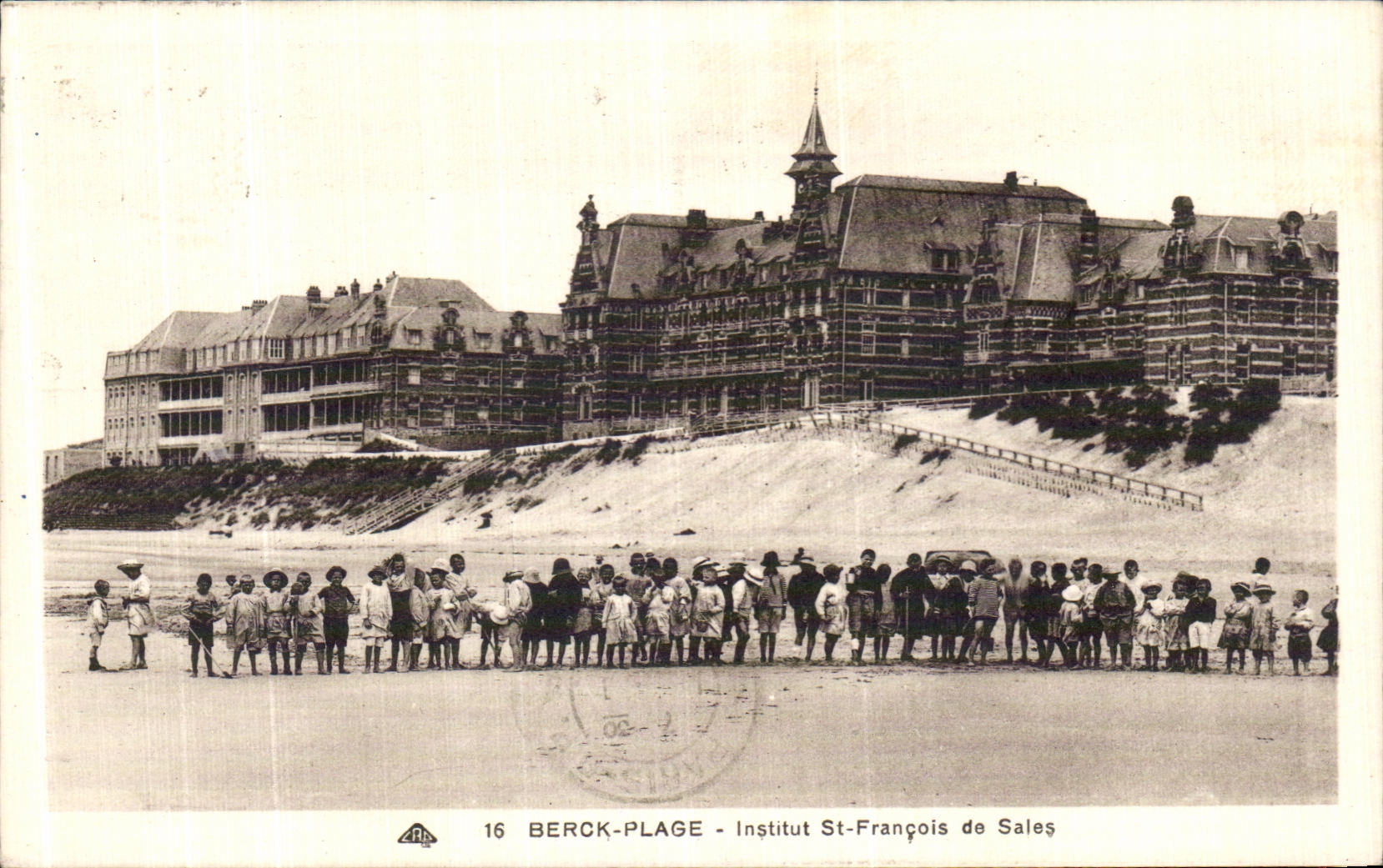 CPA Berck Plage Institut St Francois de Sales Enfants
