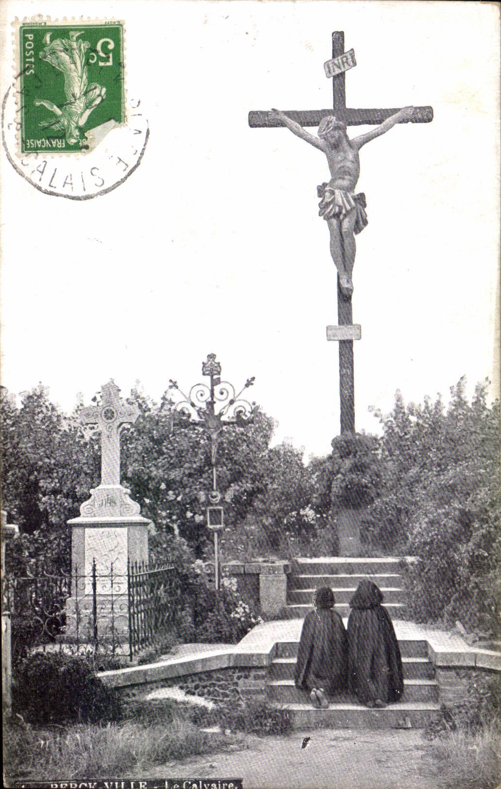 CPA Berck Ville La Calvaire