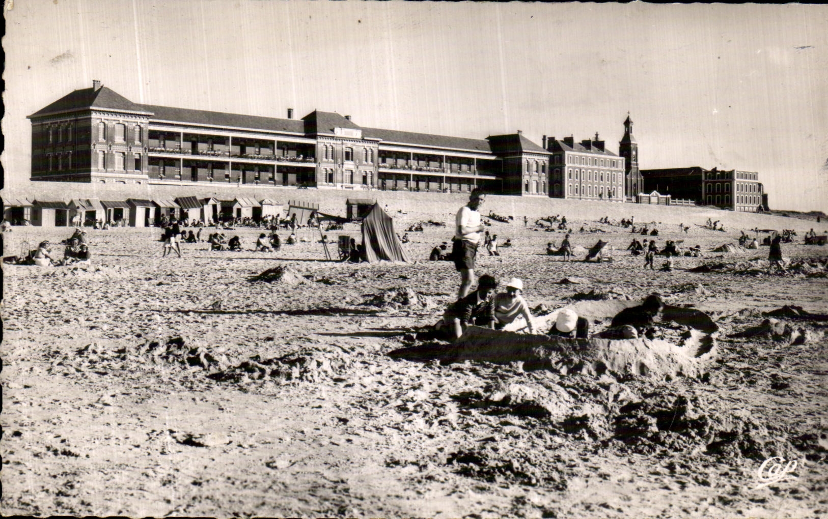 CPSM Berck Plage L Hopital Maritime