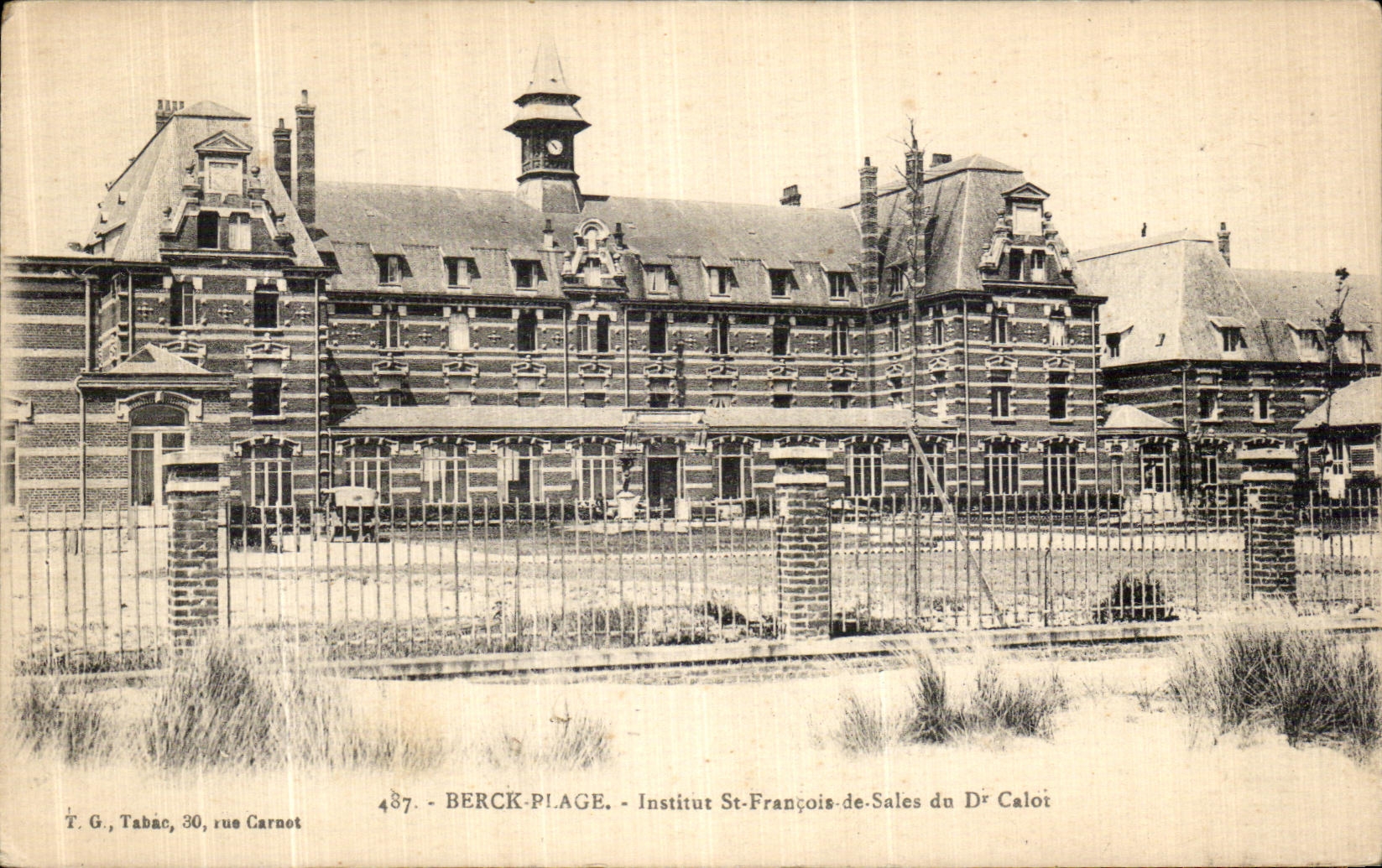 CPA Berck Plage Institut St Francois de Sales du Dr Calot