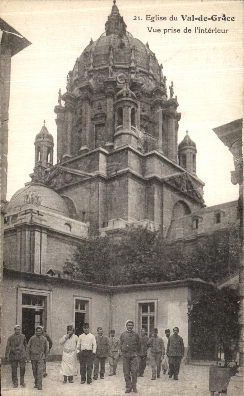 CPA Eglise du Val de Grace Vue Prise de l interieur Hopital