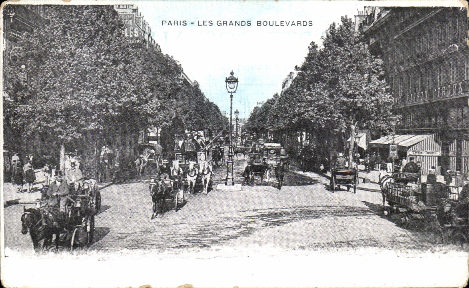 CPA Paris Les Grandes Boulevards