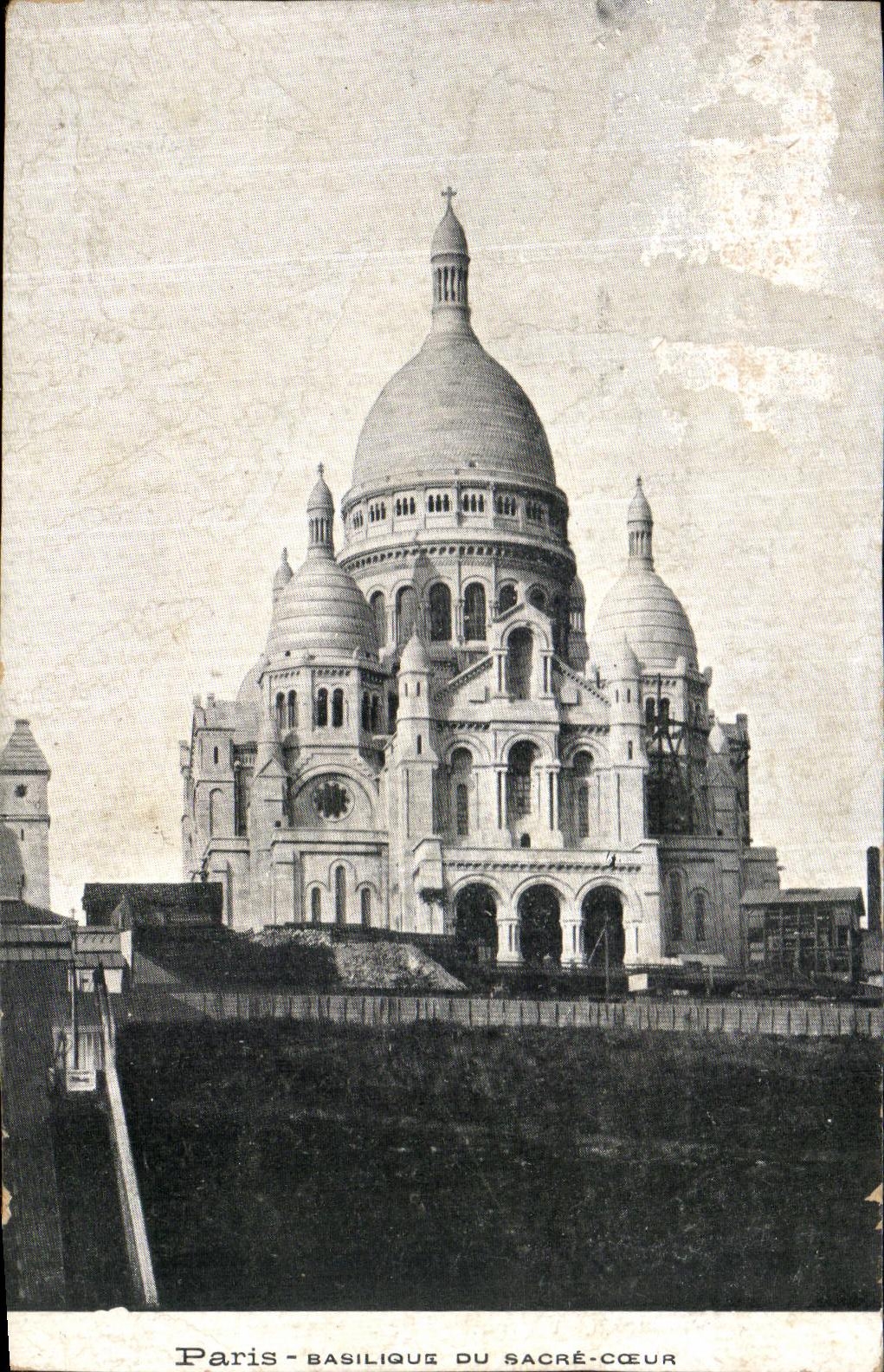 CPA Paris Basilique Du Sacre Coeur Montmartre