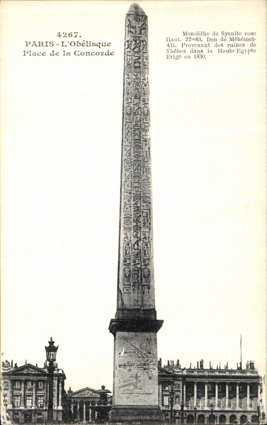 CPA Paris L Obelisque Place de la Concorde