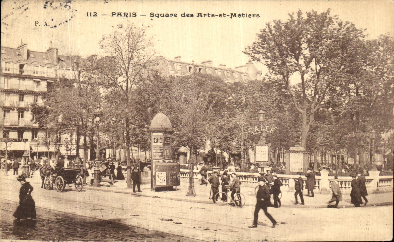 CPA Paris Square des Arts et Metiers