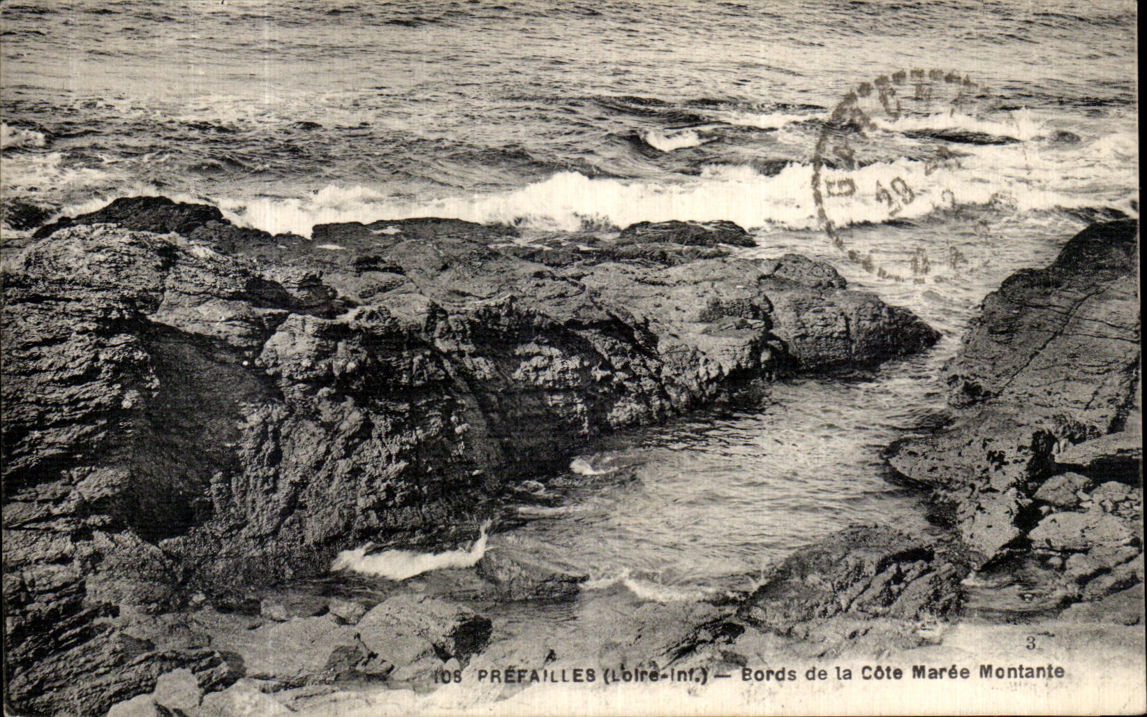 CPA Prefailles Bords de la Cote Maree Montante
