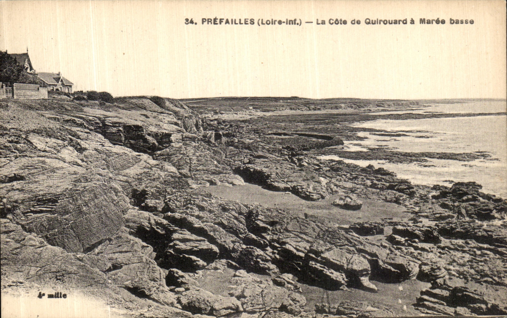 CPA Prefailles La Cote de Quirouard a Maree Basse