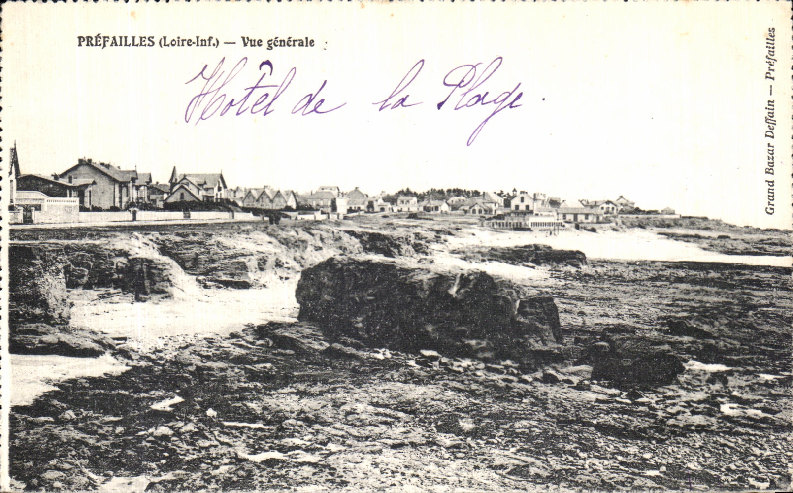 CPA Prefailles Vue Generale