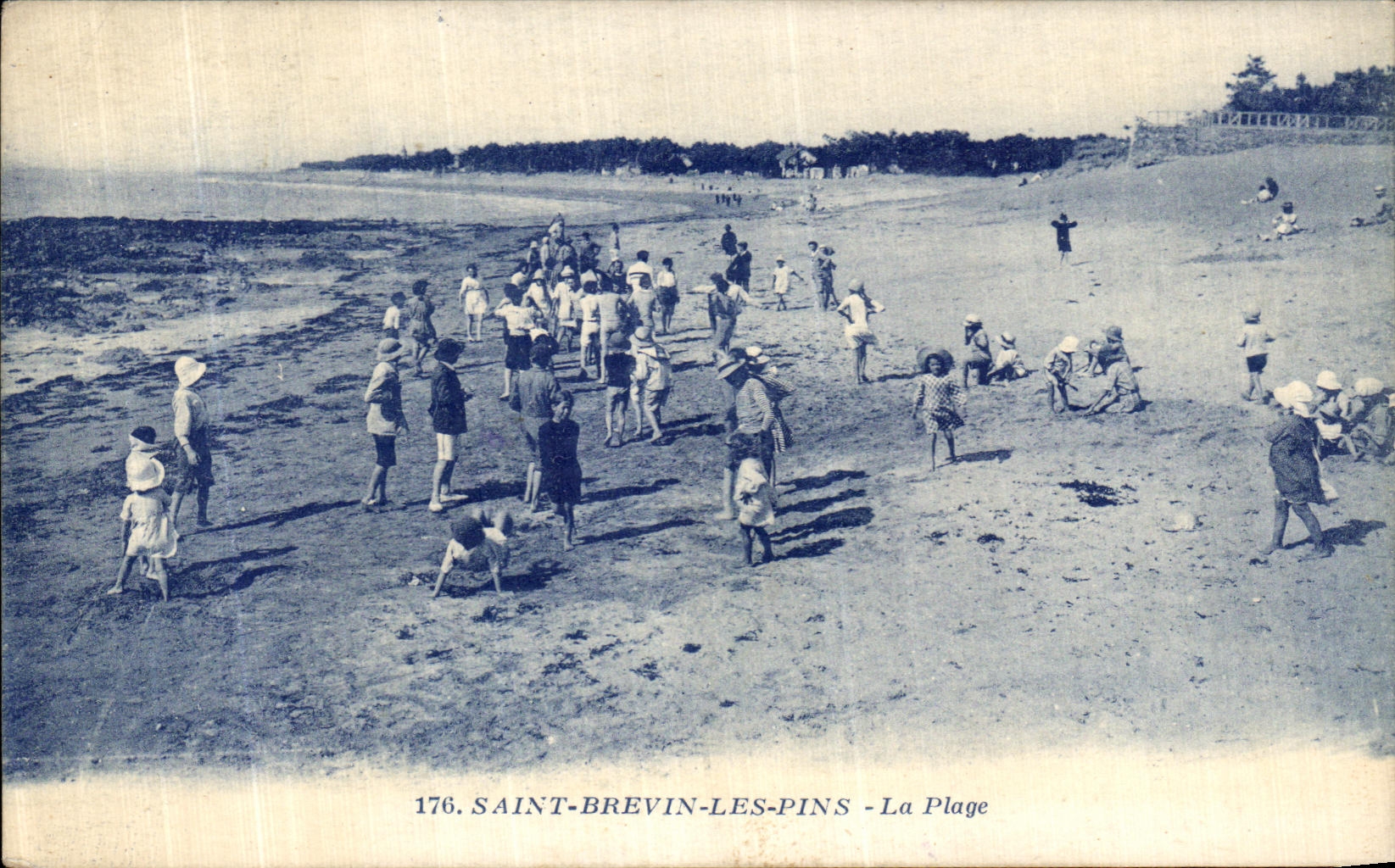 CPA Saint Brevin Les Pins La Plage Enfants