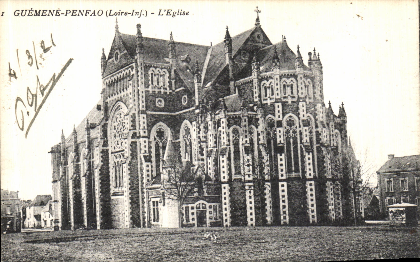 CPA Guemene Penfao L Eglise