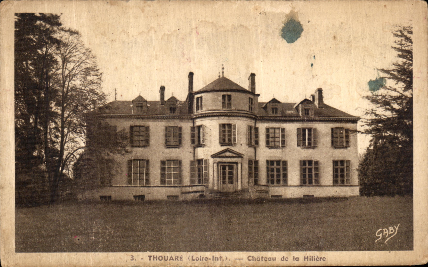 CPA Thouare Chateau de la Hiliere