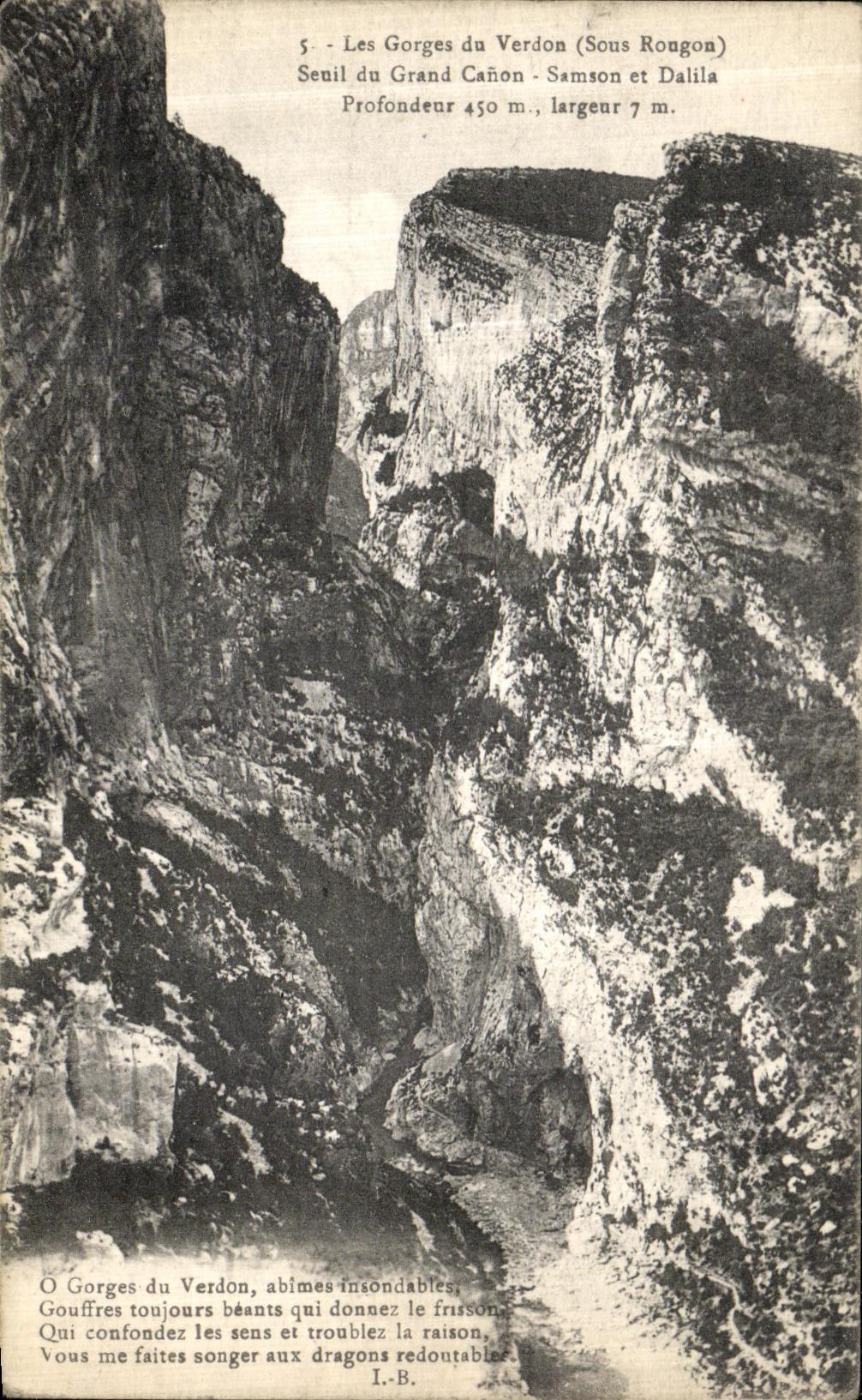 CPA Les Gorges du Verdon 