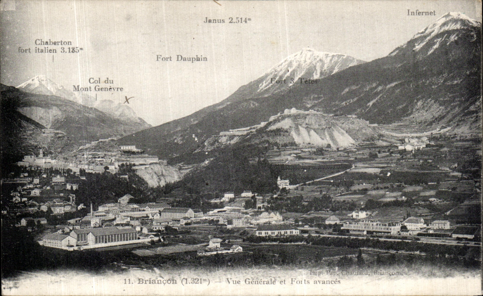 Opinion de Briancon de la POSTAL de la VENDIMIA y avances fuertes