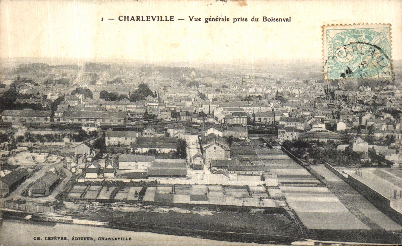 CPA Charleville Vue Generale Prise du Boisenval 