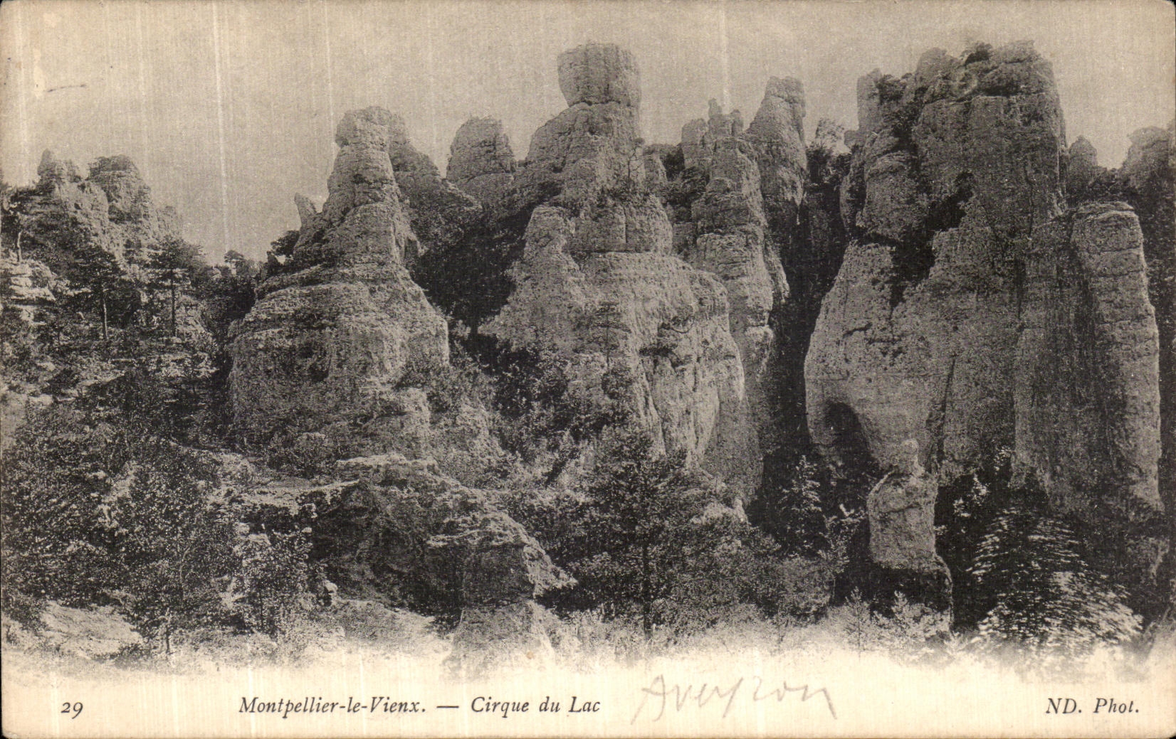 CPA Montpellier Le Vieux Cirque du Lac