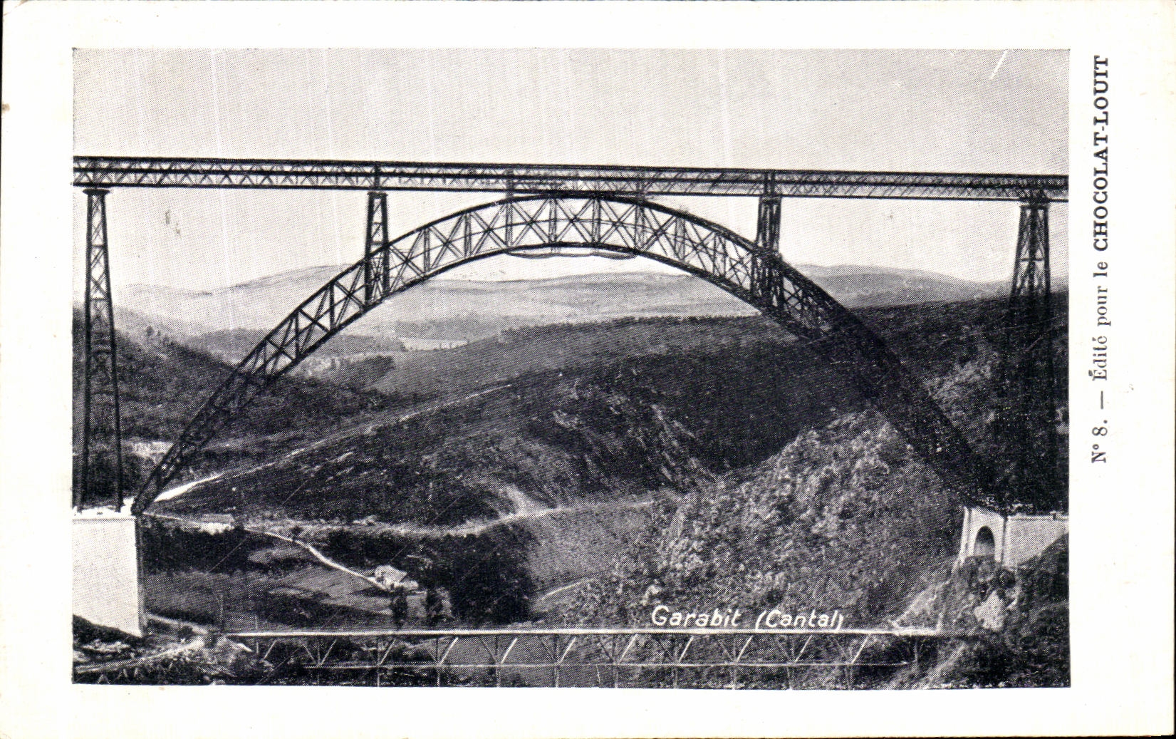 VINTAGE POSTCARD Garabit