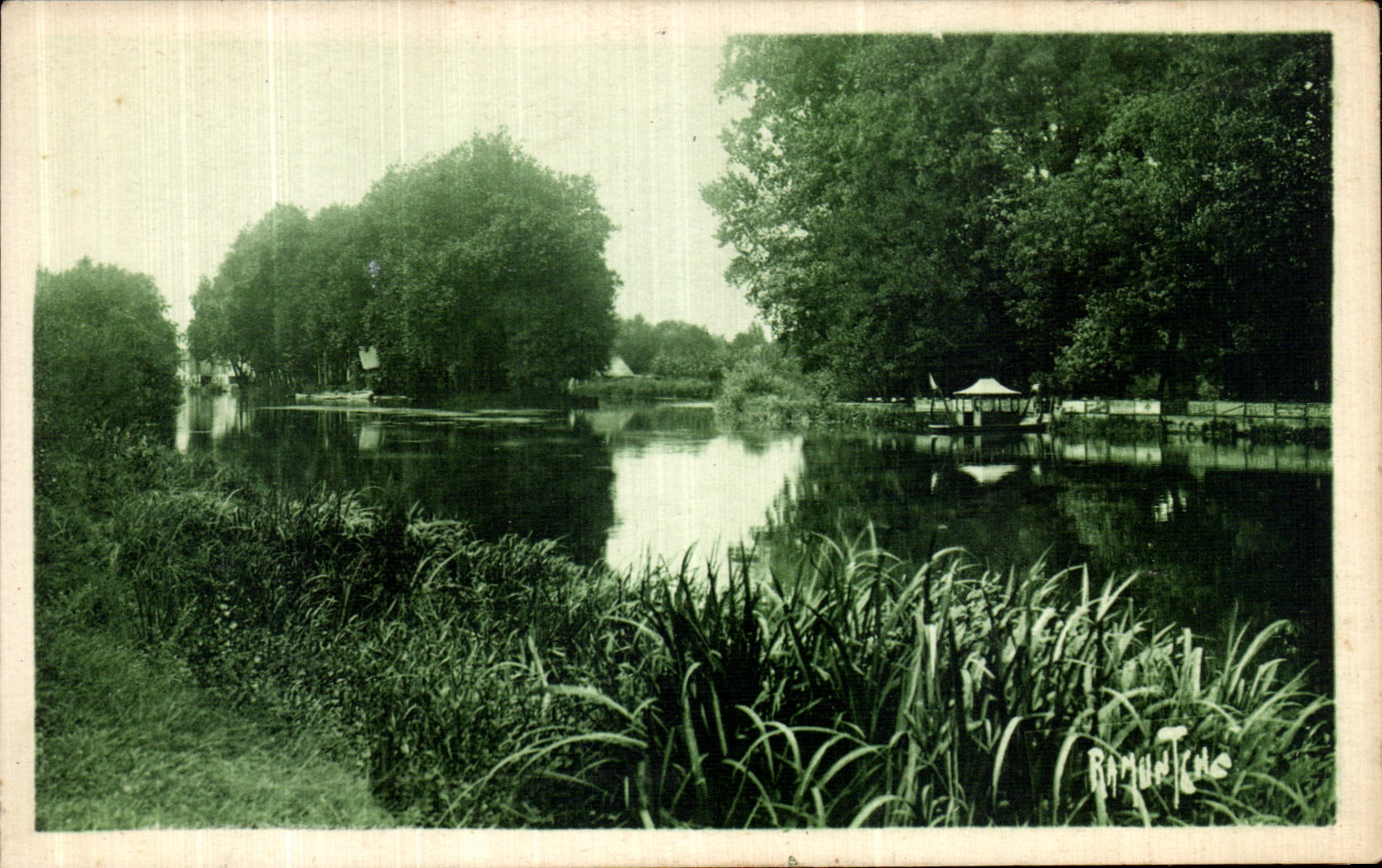VINTAGE POSTCARD Cognac Charente has Robinson
