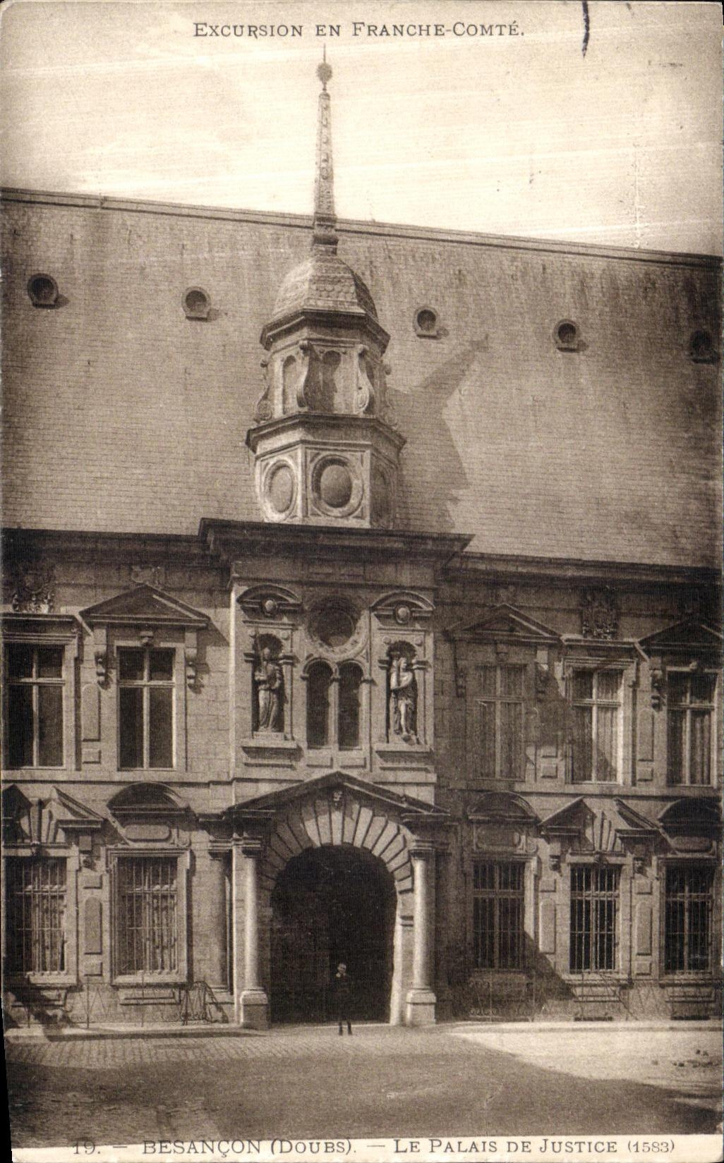 CPA Besancon Le palais de justice
