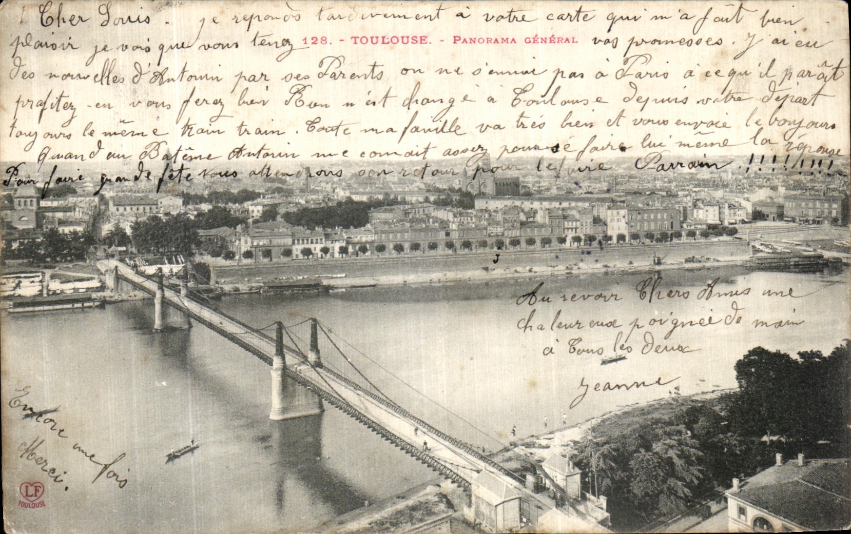 CPA Toulouse Panorama General