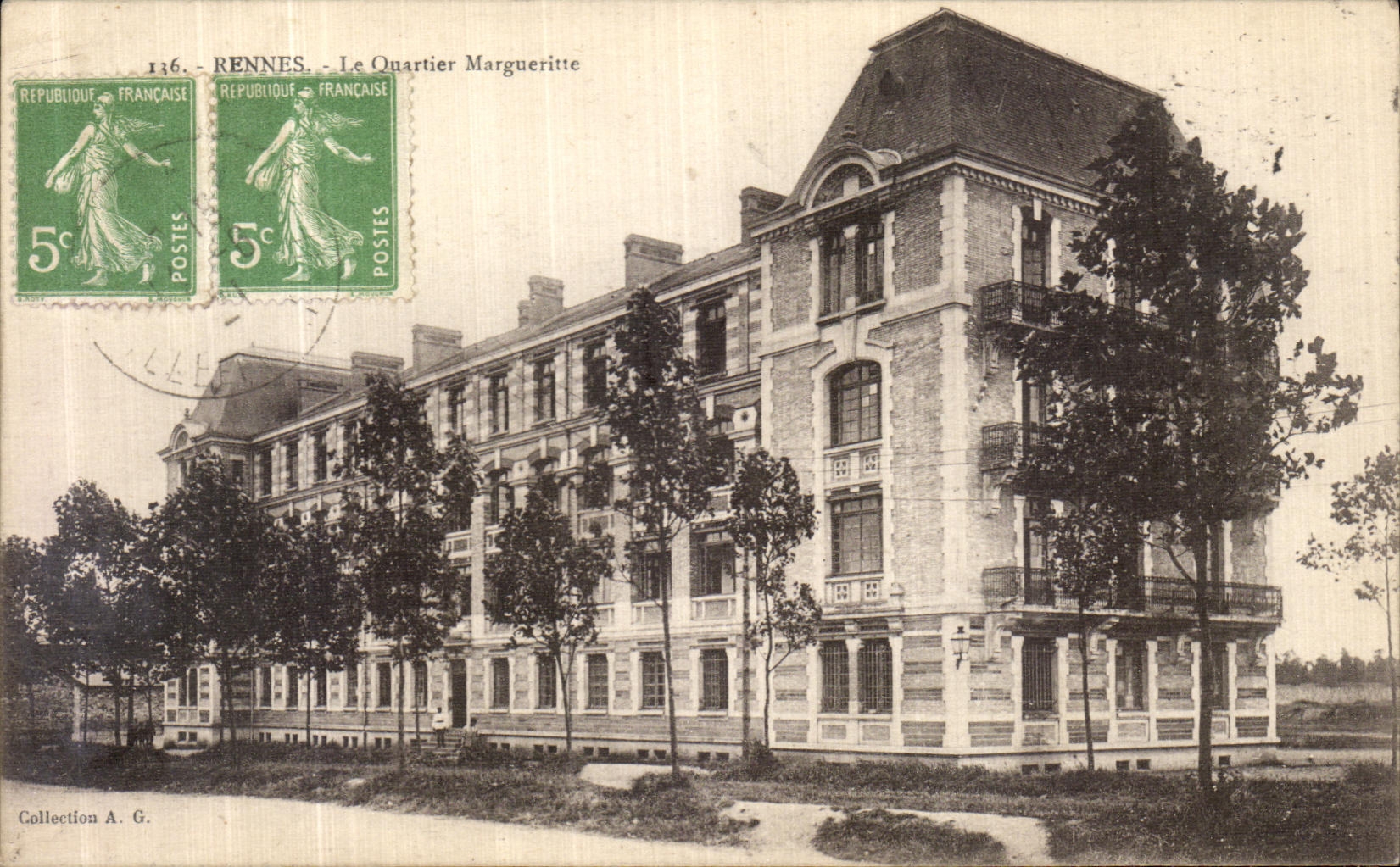 CPA Rennes La Quartier Margueritte 