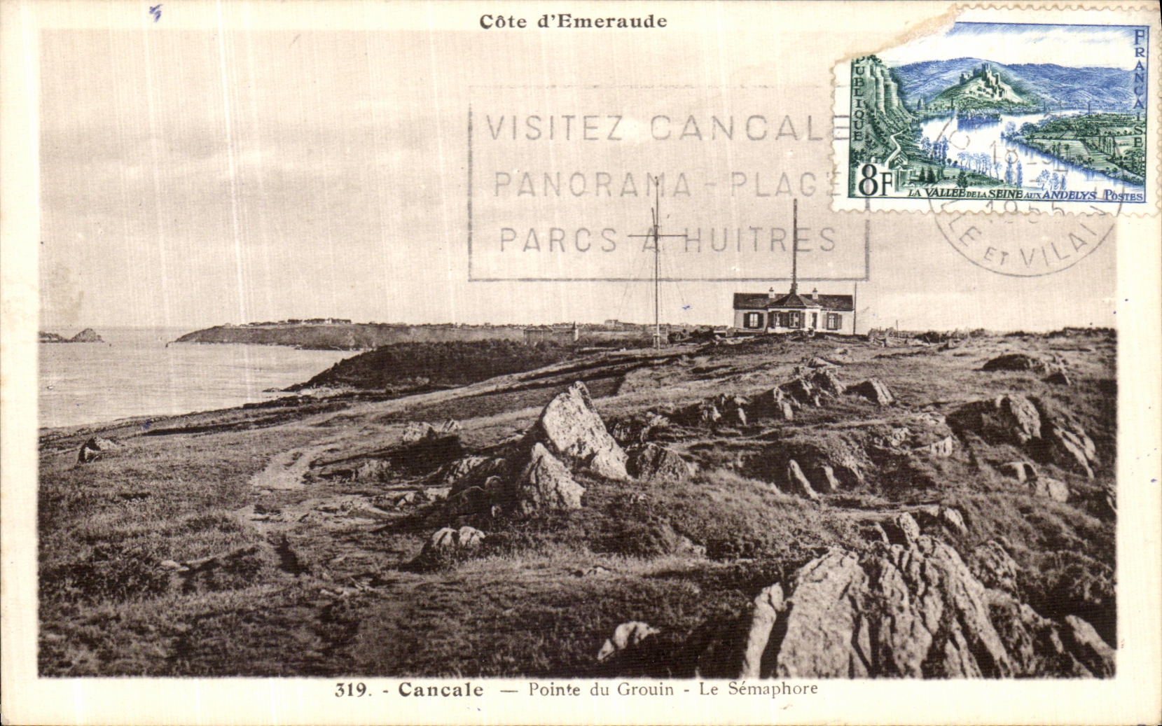 CPA Cancale Pointe du Grouin Le Semaphore