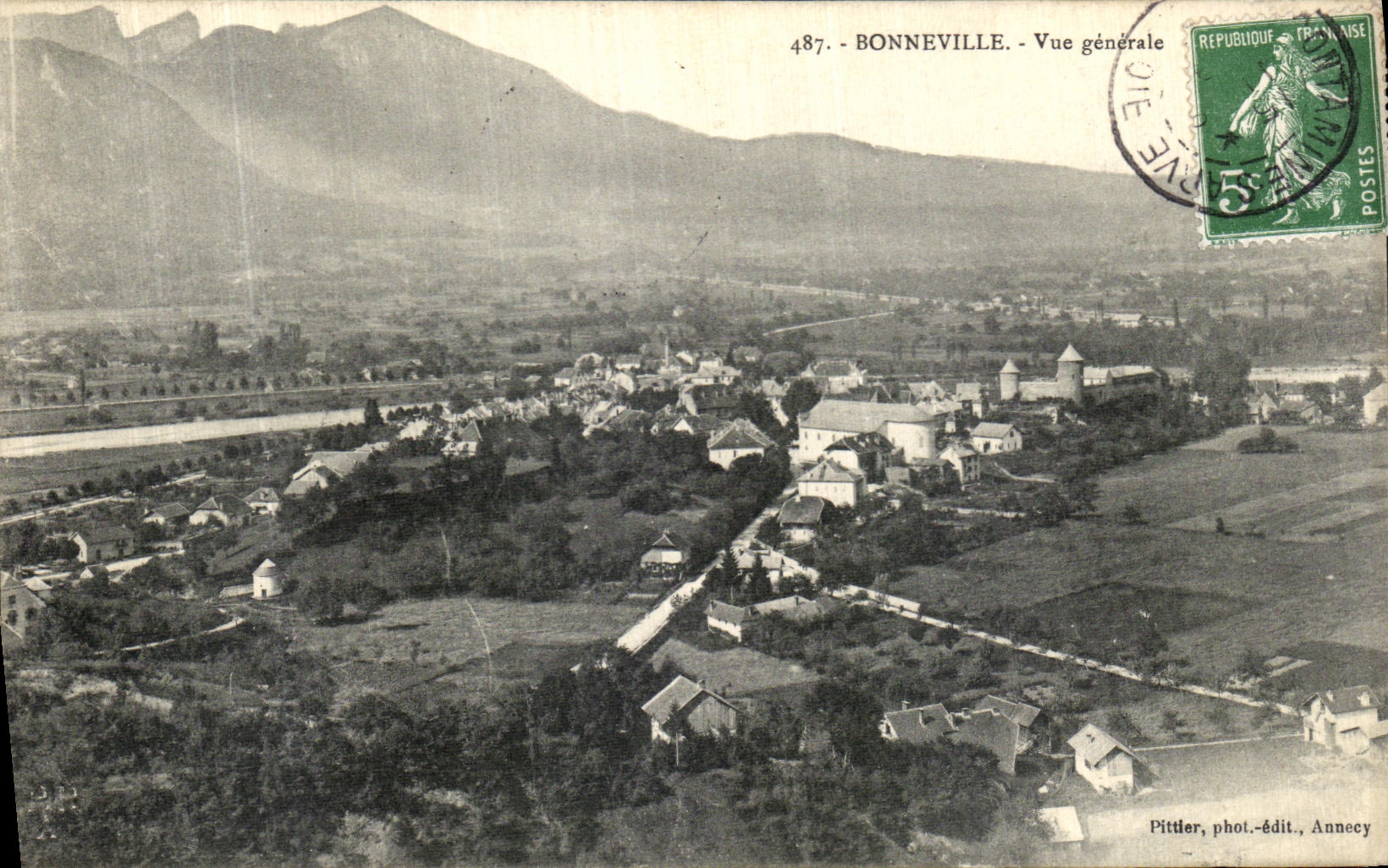 CPA Bonneville Vue Generale