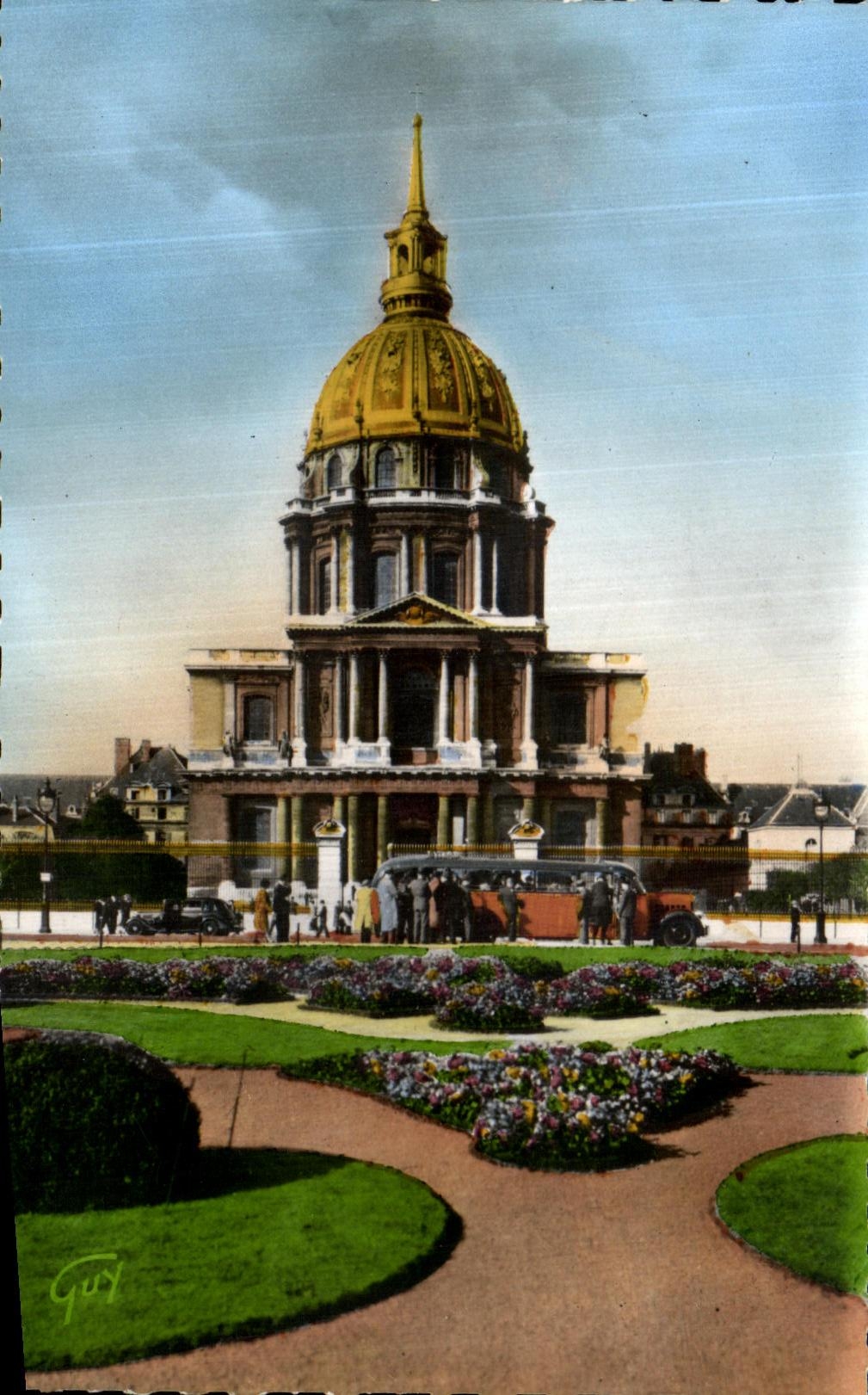 VINTAGE POSTCARD Paris And Its Wonders Invalids