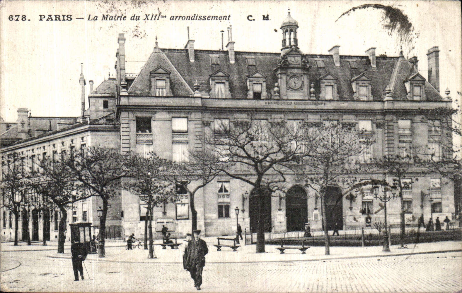 CPA Paris La Mairie du 13eme