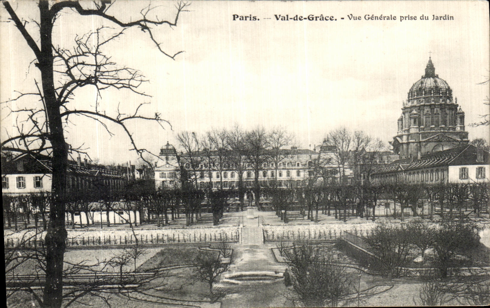 CPA Paris Val de Grace Vue Generale prise du Jardin