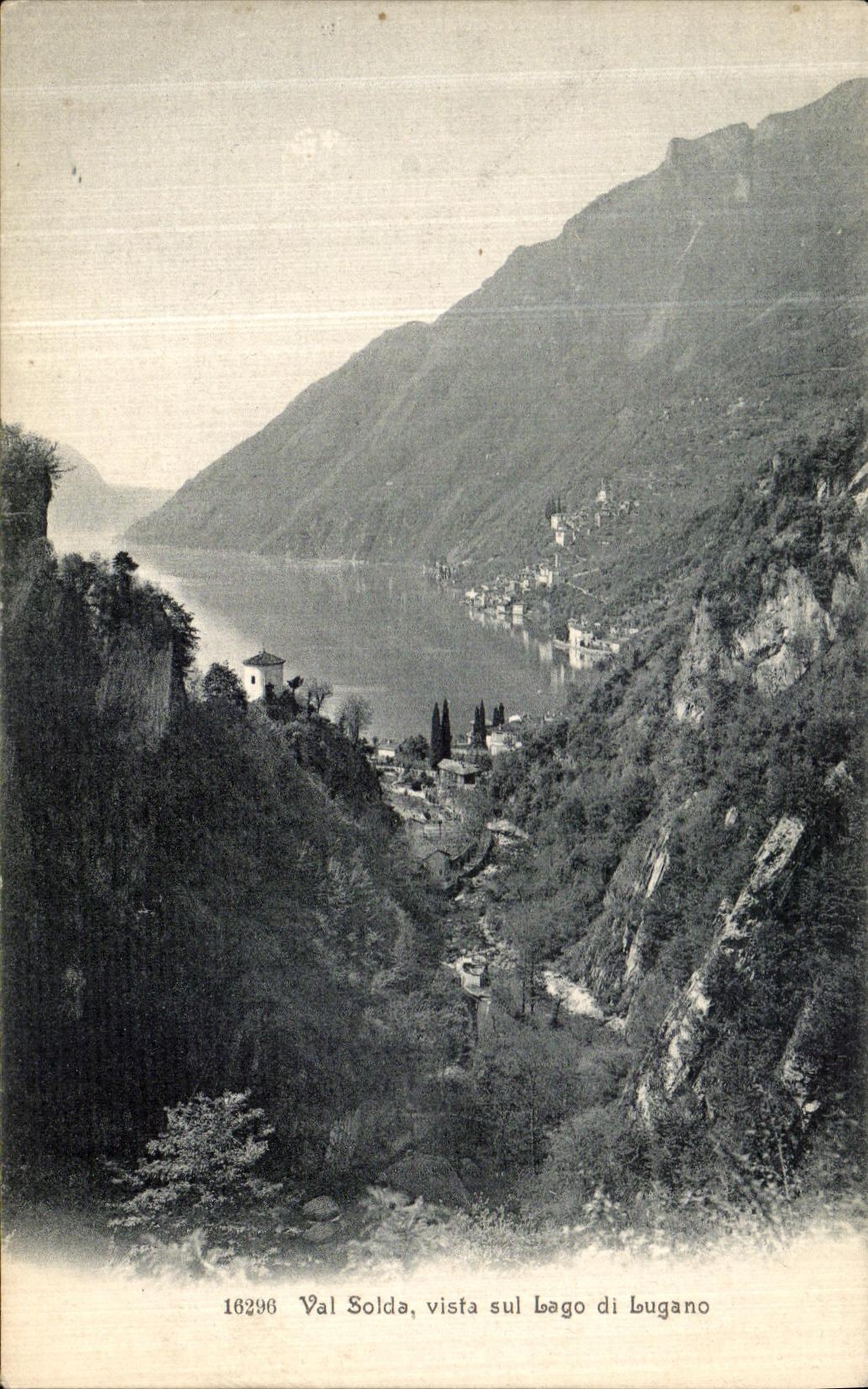 CPA Val Solda Vista Sul Lago di Lugano 