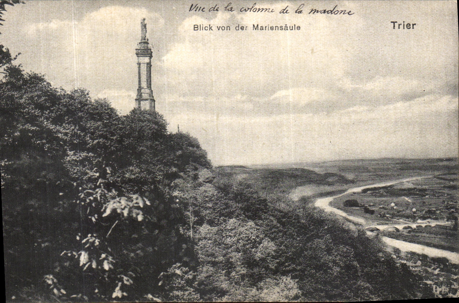 POSTAL de la VENDIMIA para clasificar a Blick Von Of Mariensaule