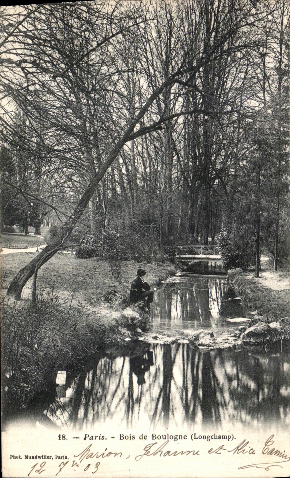 CPA Paris Bois de Boulogne Longchamp