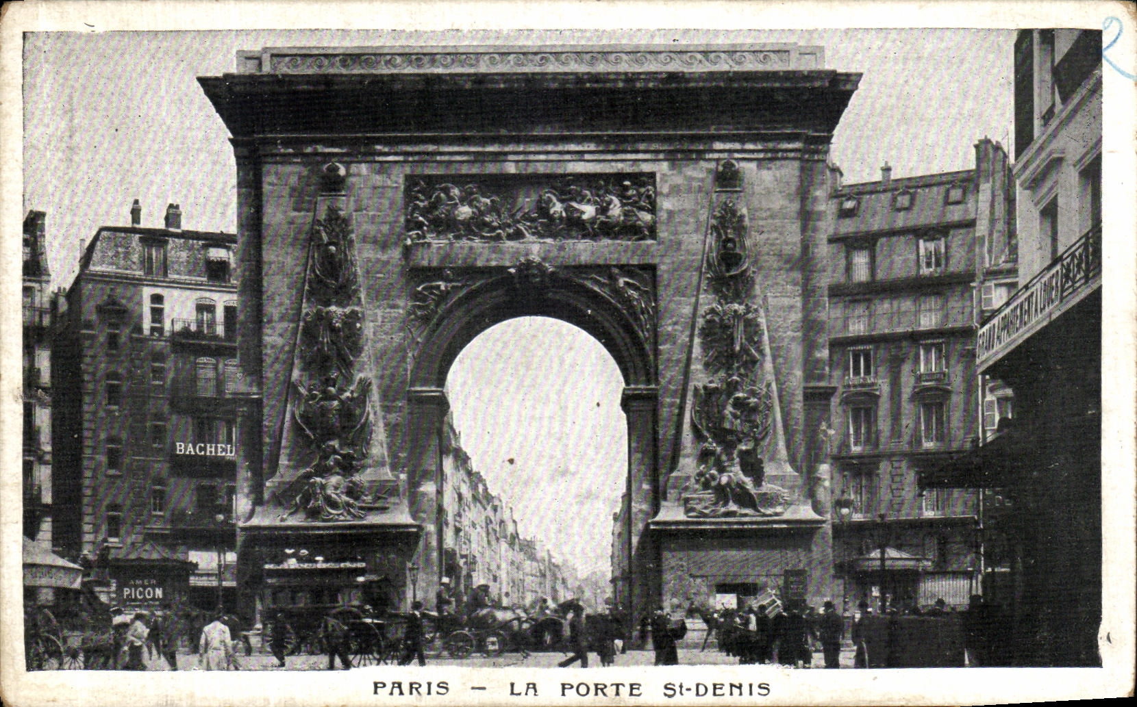 CPA Paris La Porte St Denis