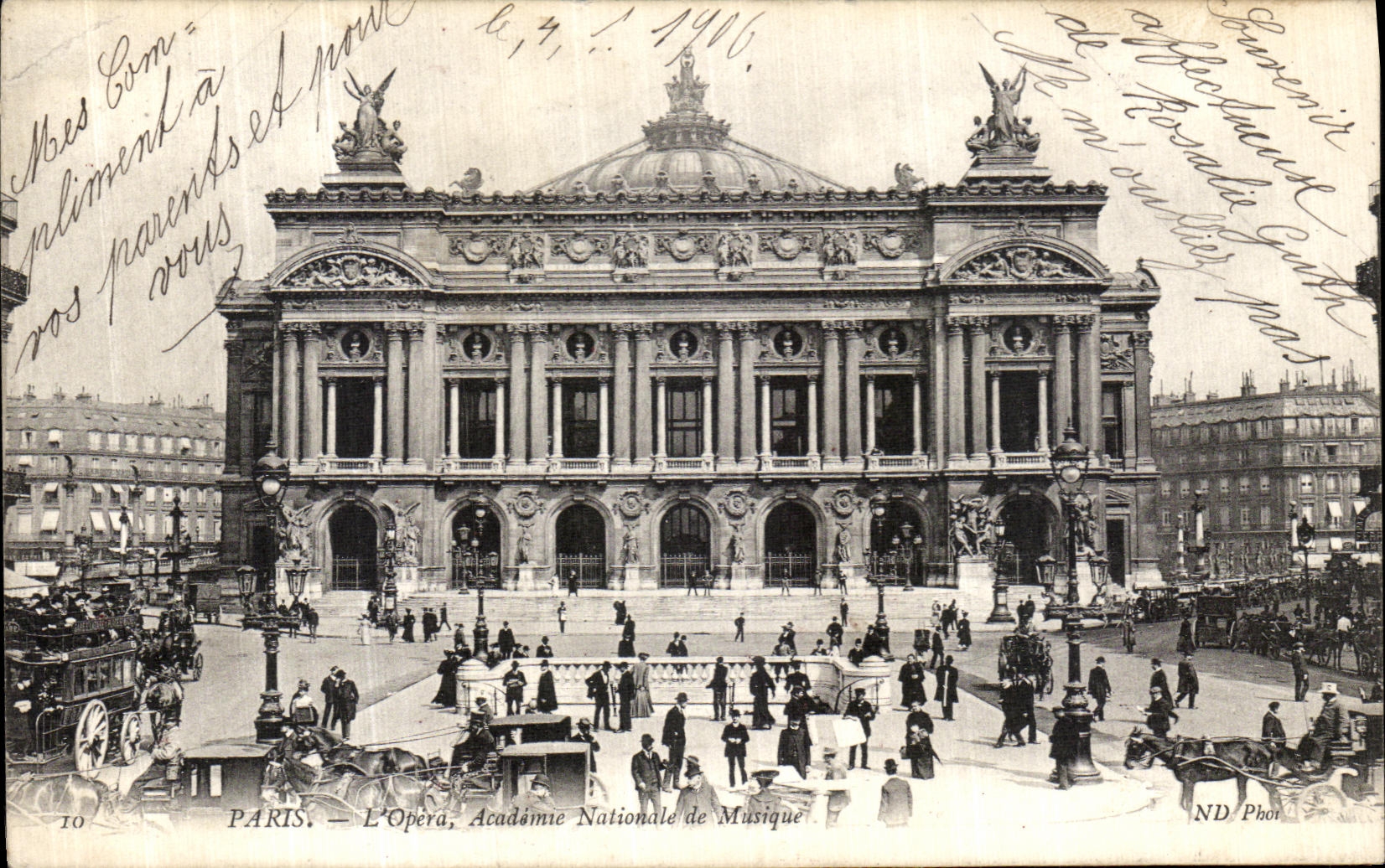 CPA Paris L Opera Academie Nationale de Musique