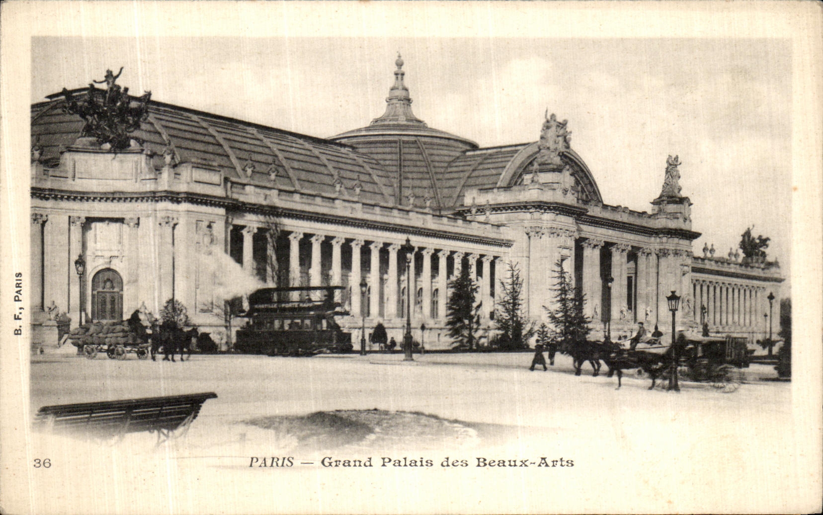 CPA Paris Grand Palais des Beaux Arts