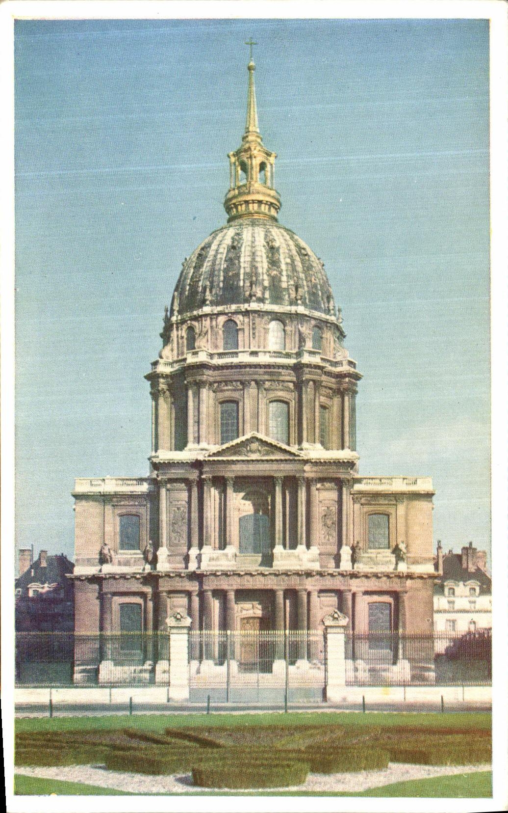 VINTAGE POSTCARD Paris Hotel Of the Invalids