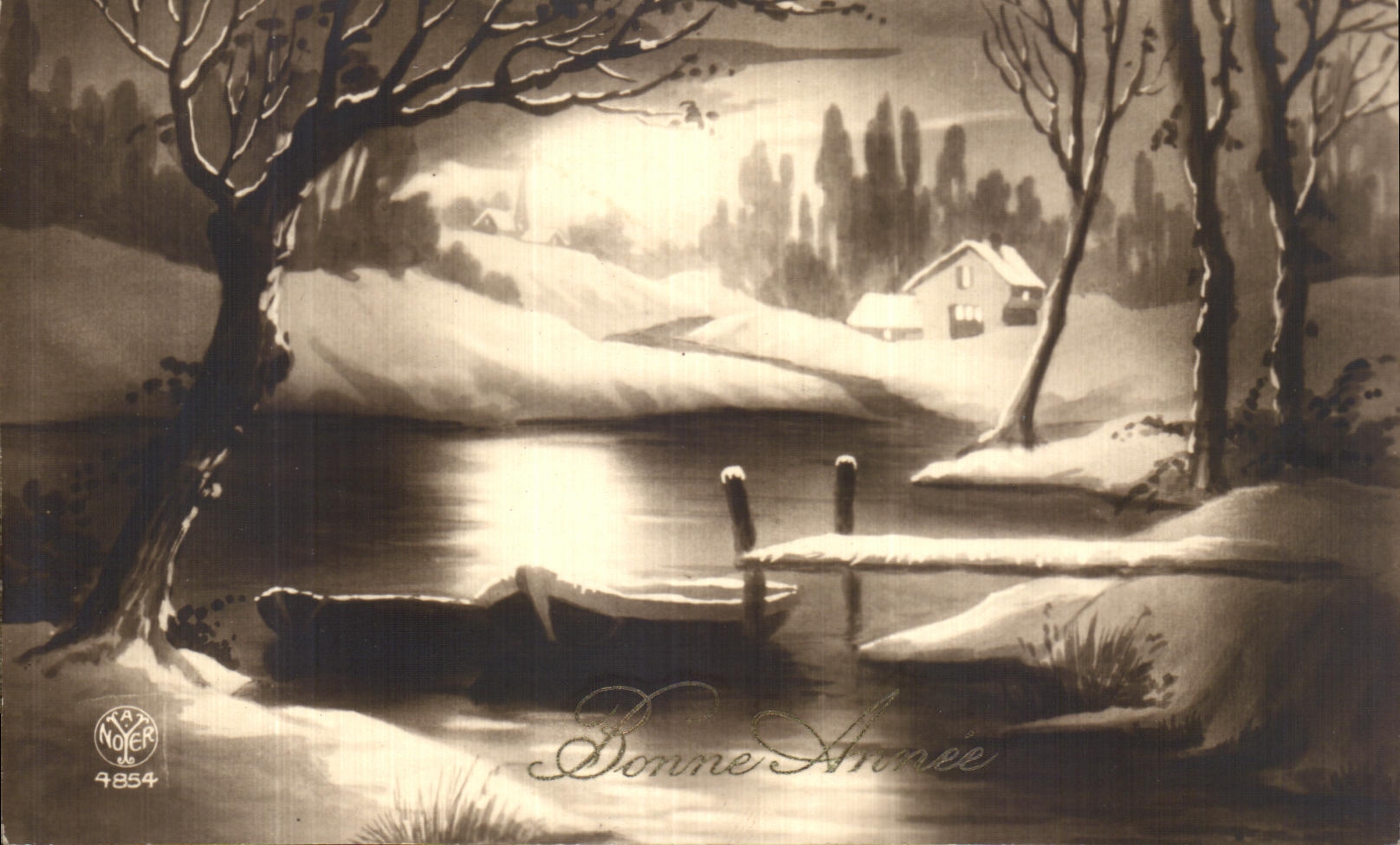 VINTAGE POSTCARD Good Anne