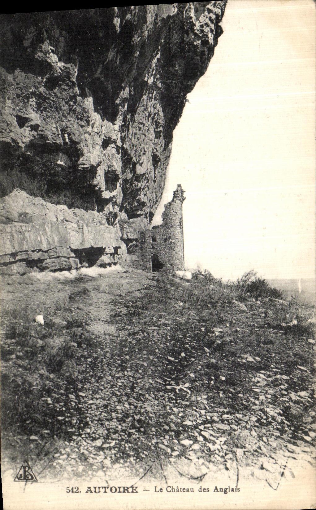 CPA Autoire Le Chateau des Anglais