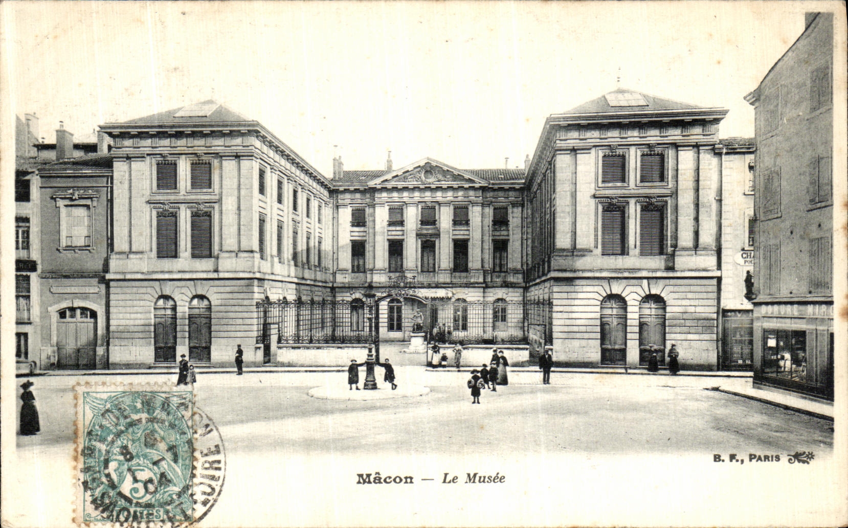 VINTAGE POSTCARD Mason the Museum