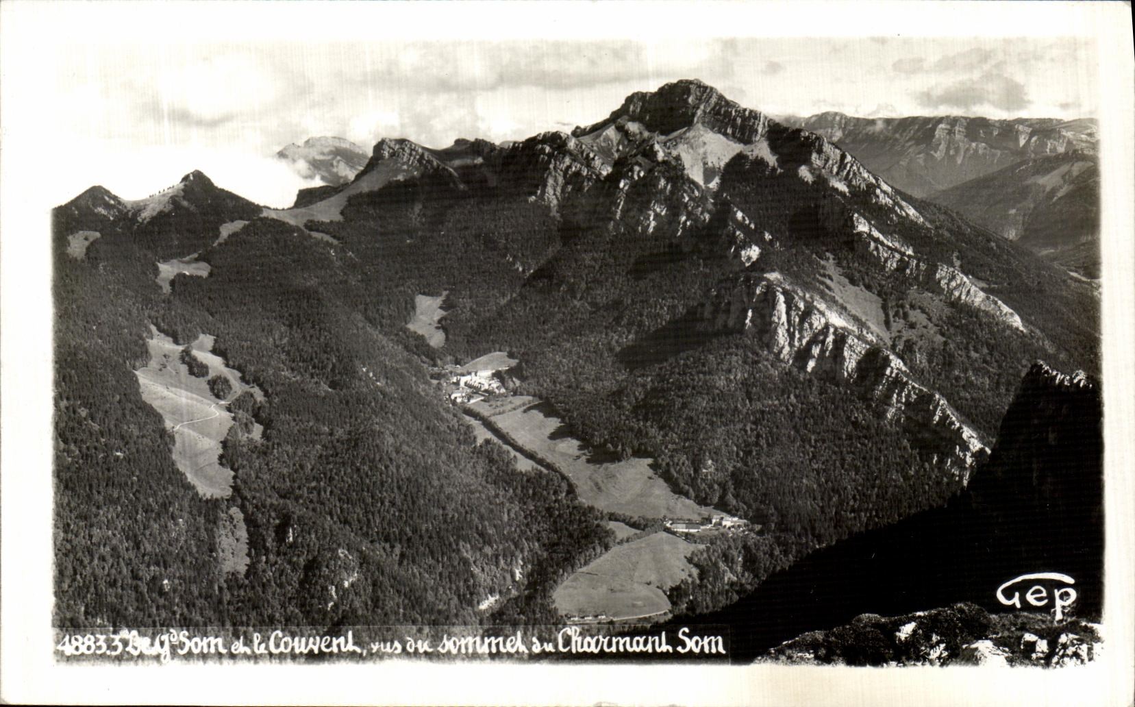 VINTAGE POSTCARD the great Sound and the convent