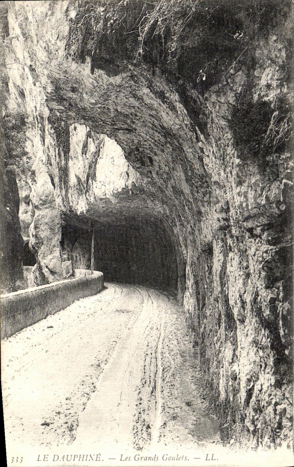 VINTAGE POSTCARD Dauphine Great Narrow parts